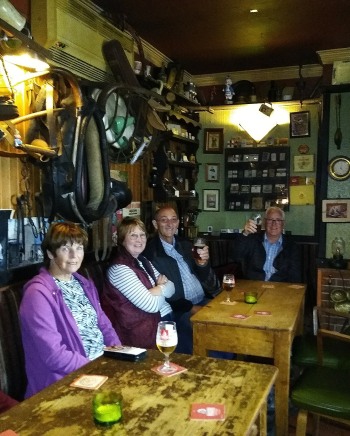 lunch at The New Inn